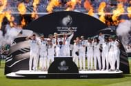 South African players celebrate after being crowned WTC 2025 champions. (Image Credits: Getty Images)